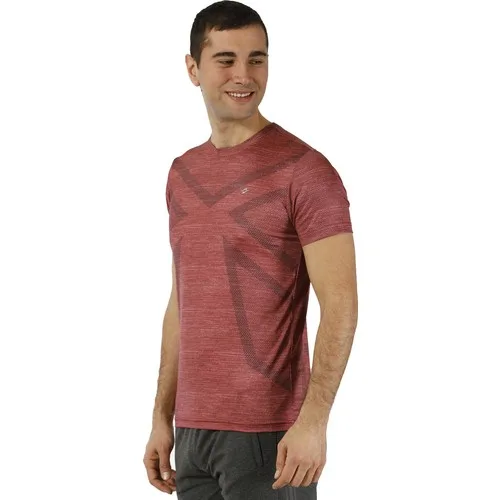 Crozwise Micro Polyester Bisiklet Yaka T-shirt