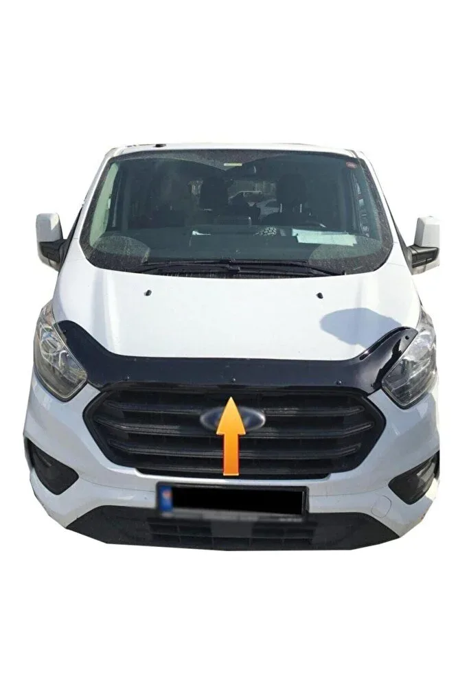 Ford Tourneo Custom 2018-2020 Ön Kaput Koruma / Kaput Rüzgarlığı Koruyucu