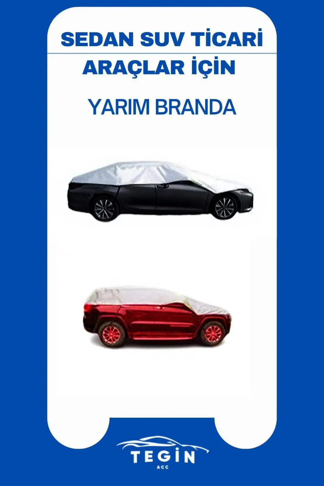 Honda Insight 1999 - 2006 Sedan Uyumlu SolarBlock Yarım Araba Brandası