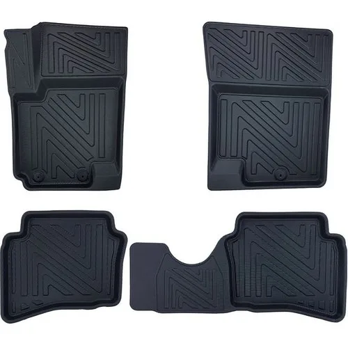 Hyundai Ix20 2010-2015 ile Uyumlu Carbon Desenli Ultra Premium Havuzlu Oto Paspas