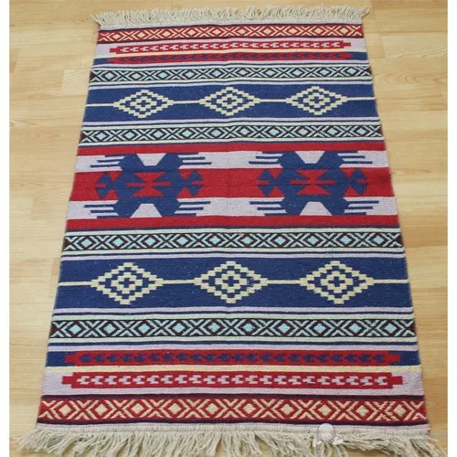 Jüt Tekstil Wonderwool Antik Yün Kilim 2004 80X120cm