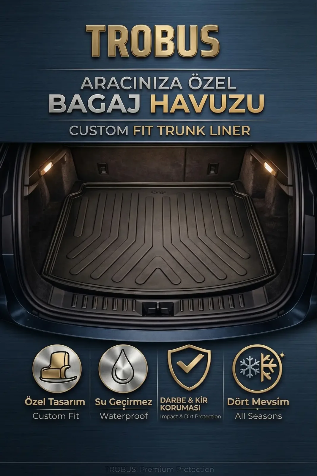 Mercedes B Serisi W245 Üst Bagaj Bagaj Havuzu 2005-2011
