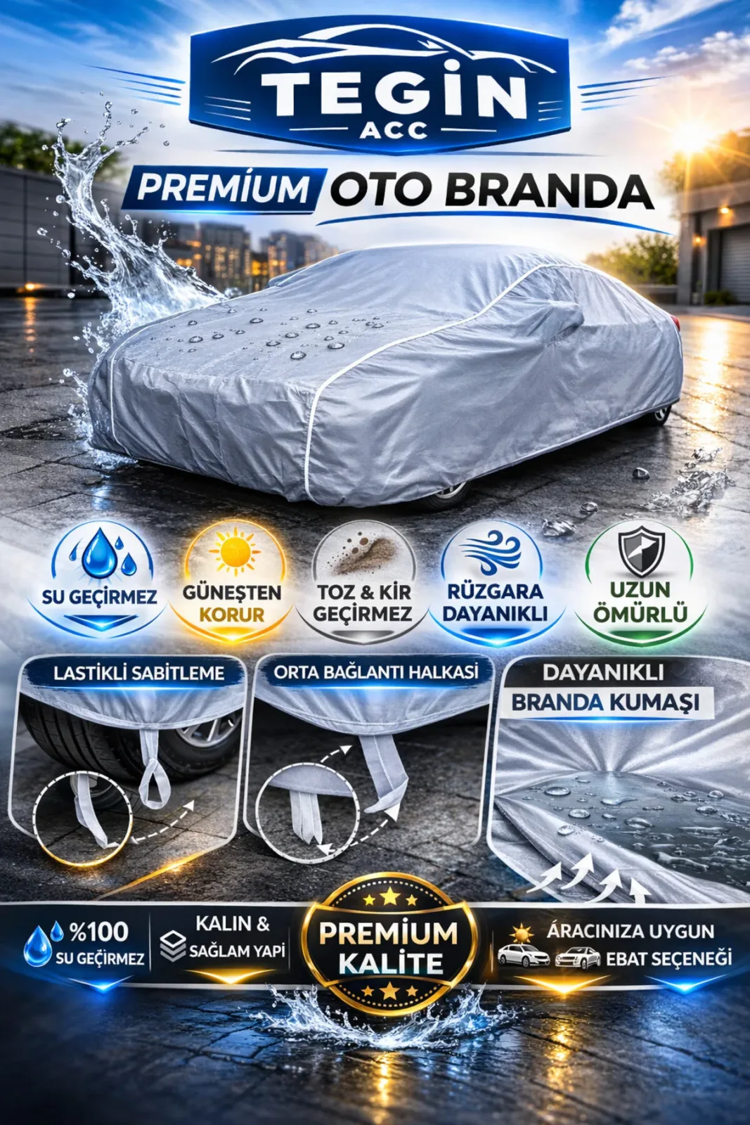Mitsubishi Space Runner AWD (1991-2002) Uyumlu Premium Araba Brandası JP1