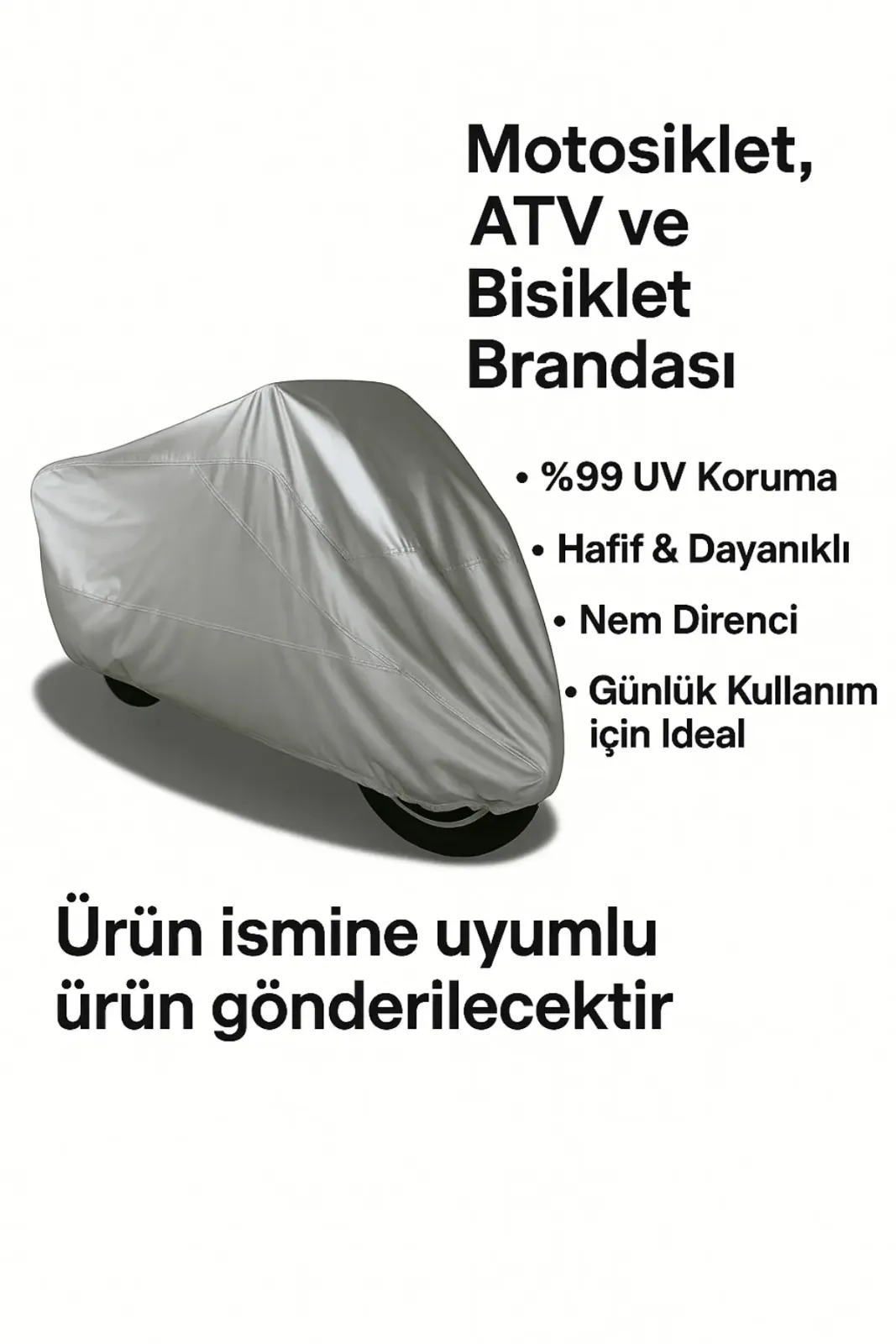 Mv Agusta Turismo Veloce 800 Arka Çanta (bağlantı Tokalı) Uyumlu SolarBlock Motosiklet Brandası