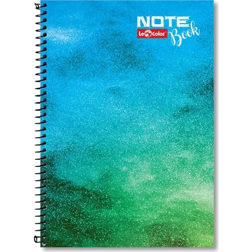 Notebook Sert Kapak  17x24  Spiralli 120 Yp Kareli  Mavi