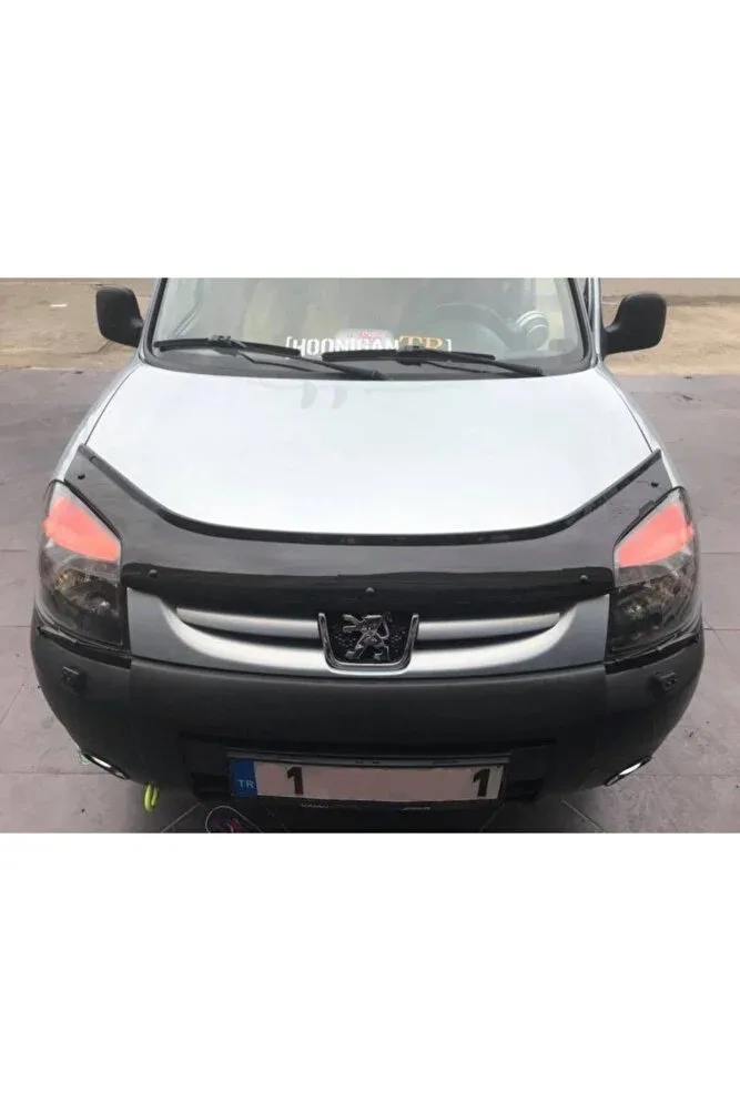 Peugeot Partner (2004-2009) Kaput Koruma / Kaput Rüzgarlığı Kaput Plexi Uyumlu