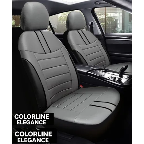 Toyota Camry (2000 Öncesi) 1982–2000 Colorline Elegance Serisi Deri Füme Siyah Koltuk Kılıfı