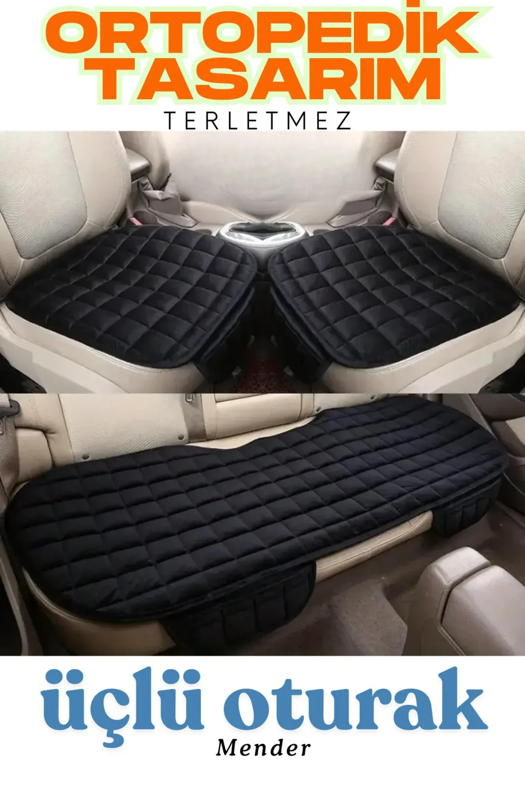Toyota Camry (2000 Öncesi) 1982–2000 Uyumlu Taba Kadife Yüzeyli Araba Oturak Minderi – Kaymaz, Ön/Arka