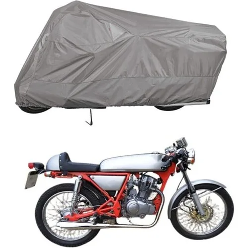 Tegin ACC | Triumph Scrambler Bağlantı Tokalı Uyumlu Solarblock Prime Uyumlu Motosiklet Brandası | Su Geçirmez, %99 UV, Yansıtıcı Gümüş Üst, 360° Lastikli, Taşıma Çantalı